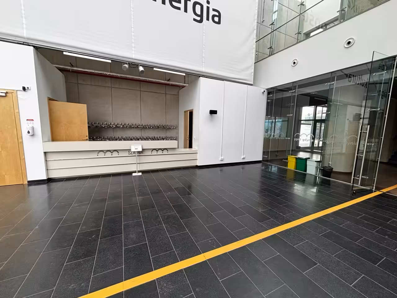 Registration desk